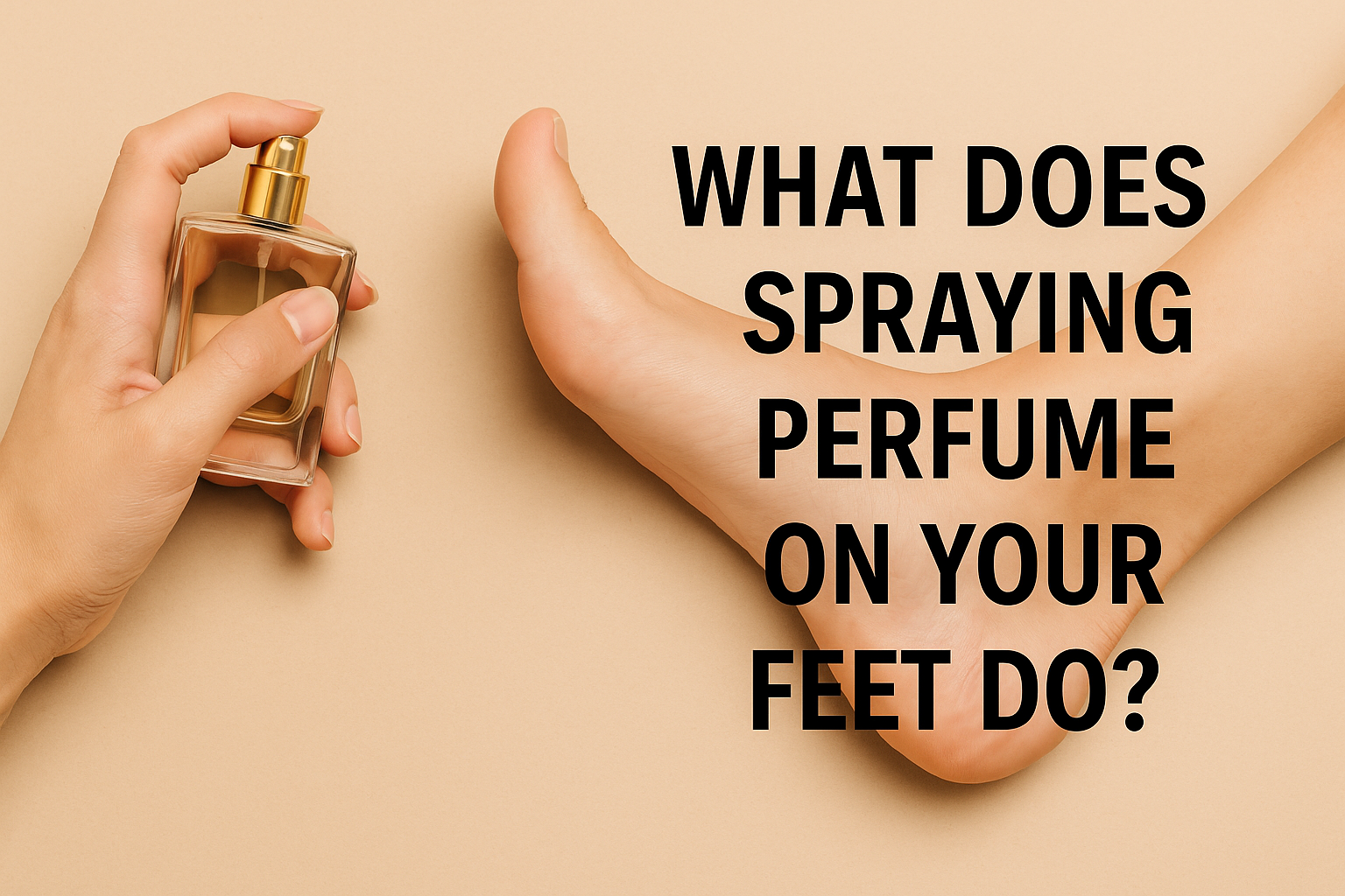 What Does Spraying Perfume on Your Feet Do?